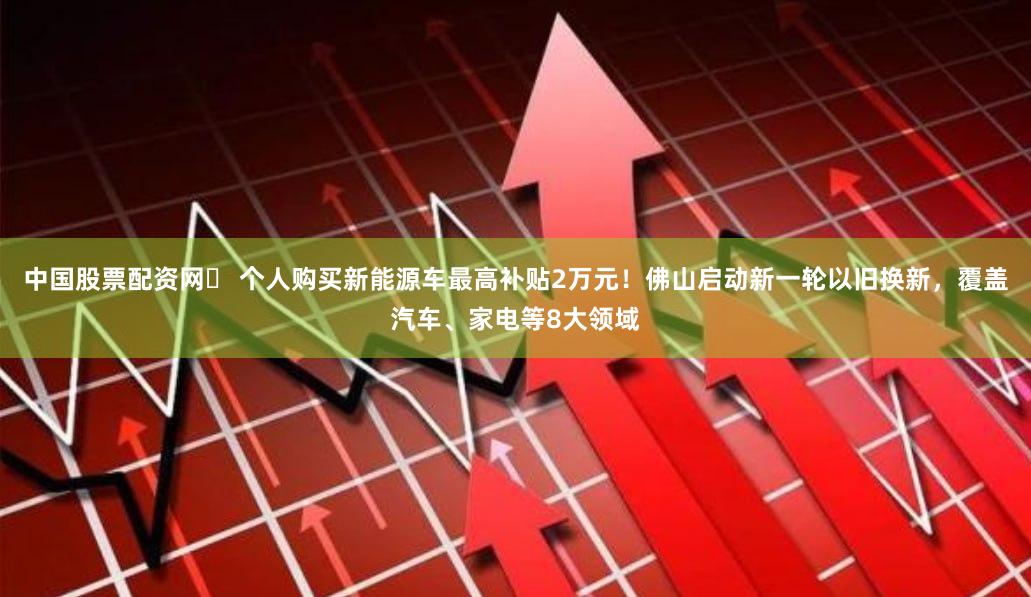 中国股票配资网	 个人购买新能源车最高补贴2万元！佛山启动新一轮以旧换新，覆盖汽车、家电等8大领域