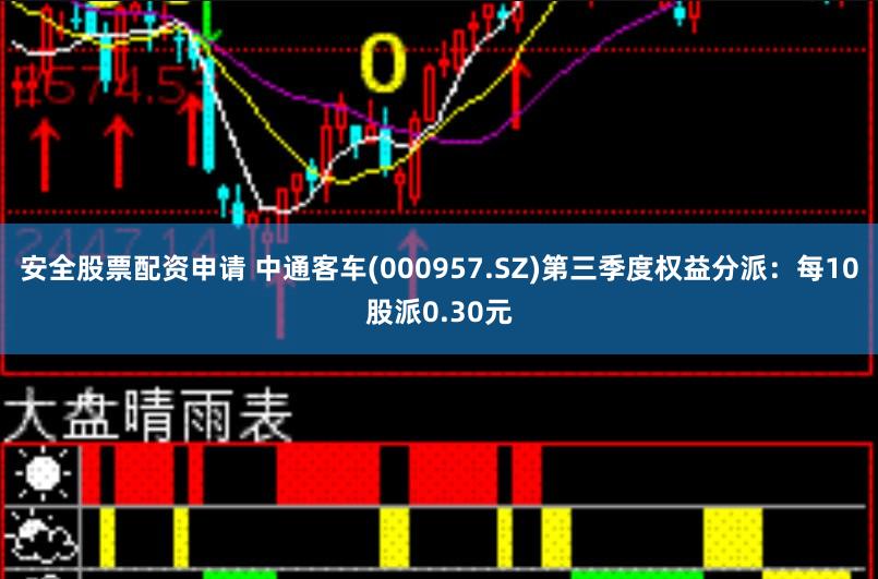 安全股票配资申请 中通客车(000957.SZ)第三季度权益分派：每10股派0.30元
